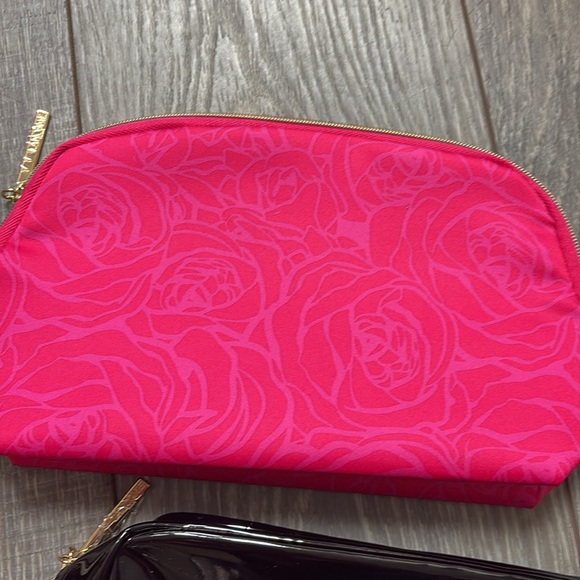 Lancome Cosmetic Bag Set - Pink, Black, Cream, Purple - Picture 3 of 7